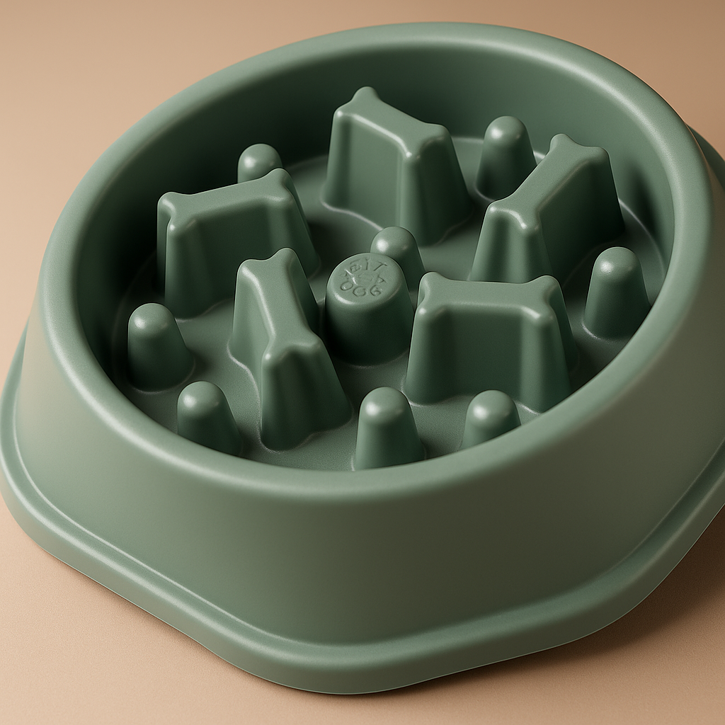 Slowfeeder Hondenbak – Anti-schrok Voerbak voor Kleine en Middelgrote Honden