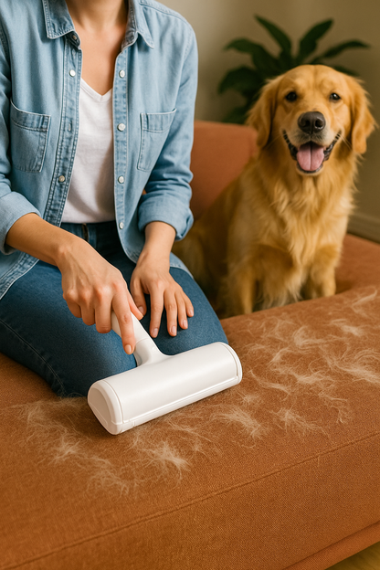 Harenverwijderaar Roller – Zelfreinigende Dierenvacht Roller voor Hond & Kat