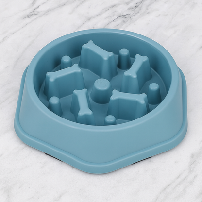 Slowfeeder Hondenbak – Anti-schrok Voerbak voor Kleine en Middelgrote Honden